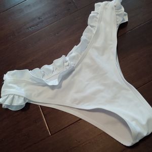 High waist cheeky bikini bottoms